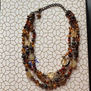 📦 3 for $50 3-strand vintage handmade necklace